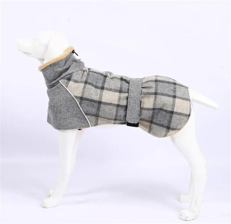 Reflective Winter Dog Jacket - Windproof & Warm